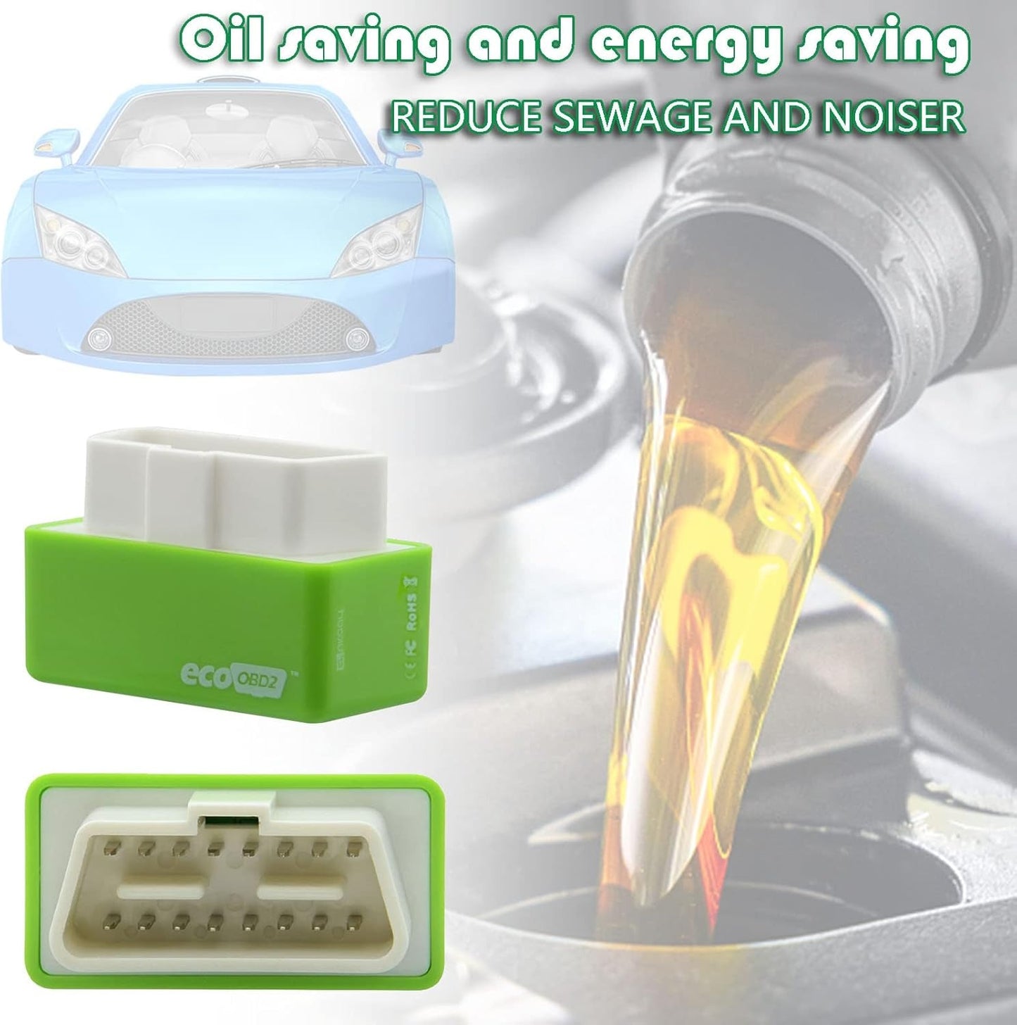 Fuel Save Pro OBD2 Performance Chip – Improve Fuel Efficiency & Engine Performance for Most Vehicles